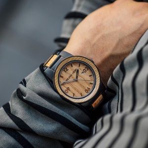 Original Grain Whisky Barrel Black Men’s Watch